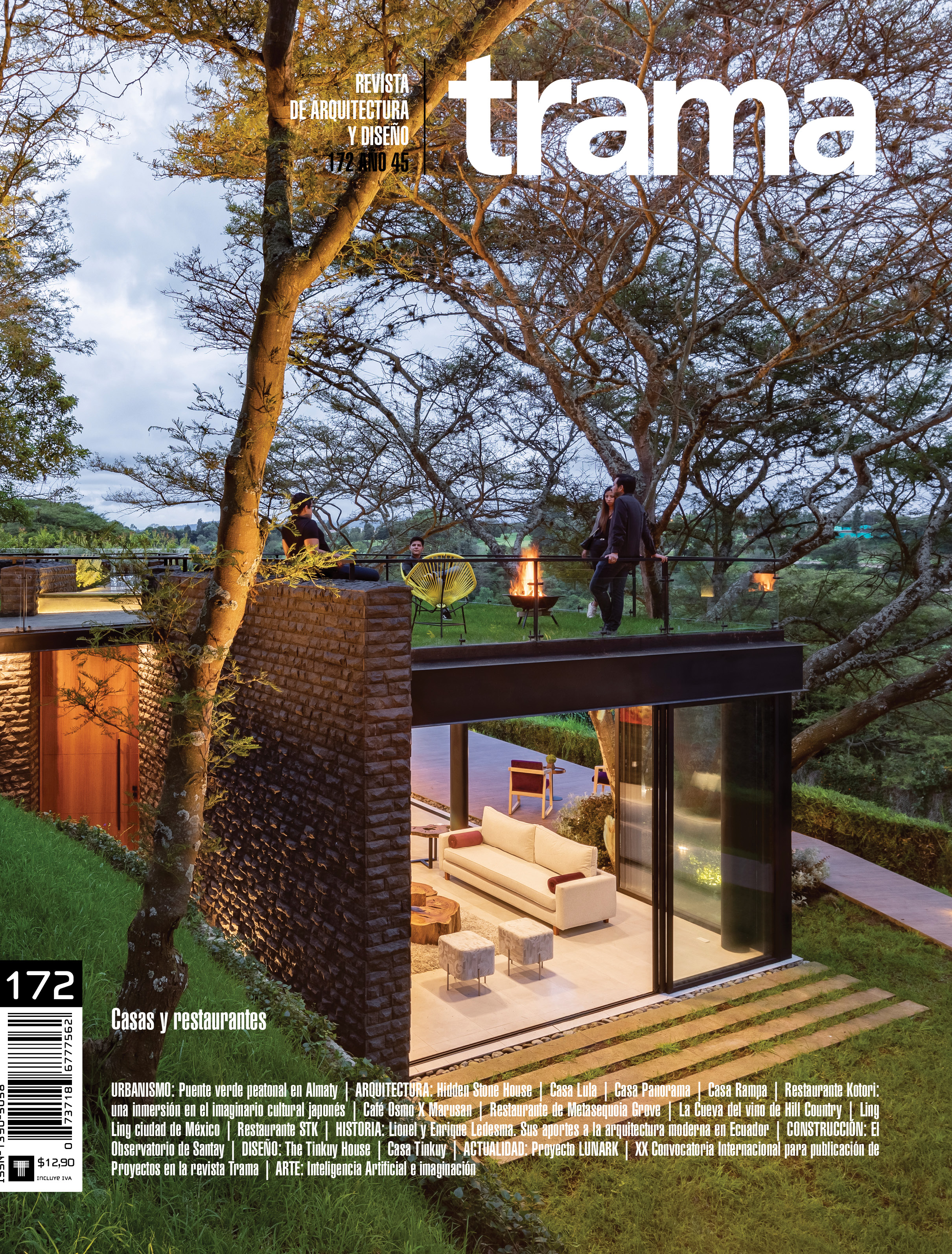 Revista Trama 172: Casas y restaurantes